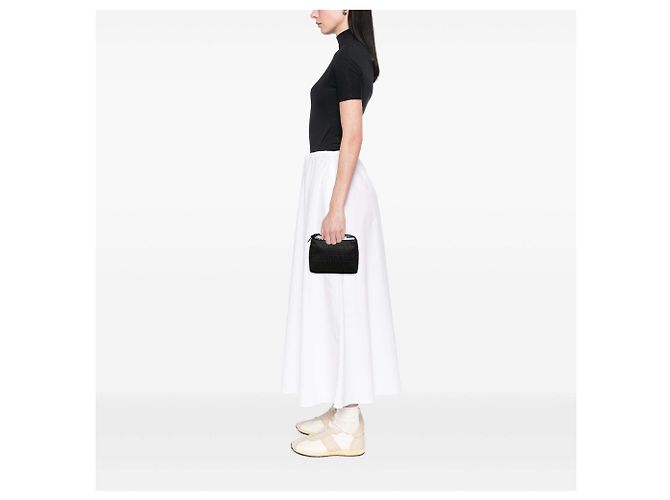 Borsa Fendi Zucchino Canvas nera Nero - vista 6