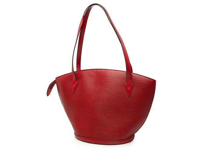 Bolso de hombro Louis Vuitton Epi Saint Jacques GM rojo con correa larga Roja - vista 2