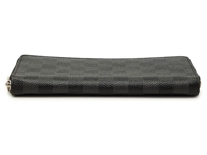 Cartera Larga Louis Vuitton Damier Graphite Zippy Organizer Wallet Negra Negro - vista 3