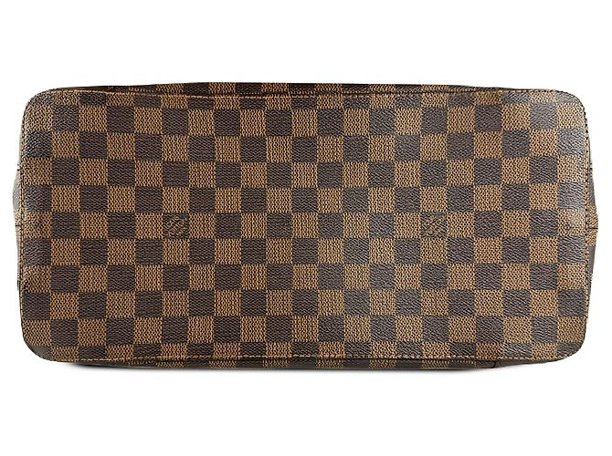 Saco Tote Louis Vuitton Damier Ebene Hampstead MM Castanho Marrom - vista 3