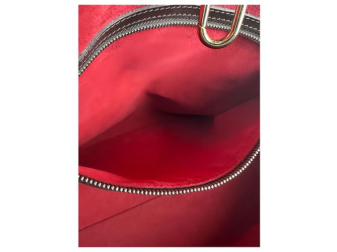 Saco Tote Louis Vuitton Damier Ebene Hampstead MM Castanho Marrom - vista 7