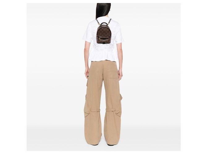 Mochila Mini Palm Springs Louis Vuitton Monogram Marrón Castaño - vista 6