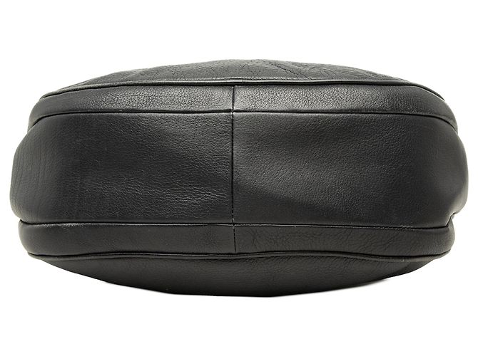 Borsa a tracolla Anagram in pelle nera LOEWE Nero - vista 3