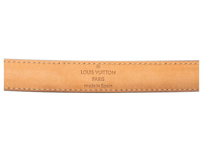 Brown Louis Vuitton Monogram Ellipse Belt - view 4