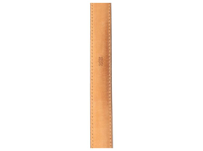 Brown Louis Vuitton Monogram Ellipse Belt - view 5