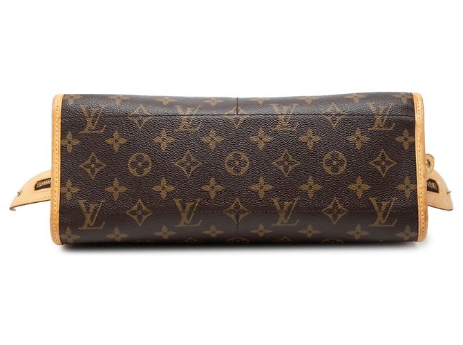 Bolso bandolera largo Louis Vuitton Monogram Popincourt Marrón Castaño - vista 3
