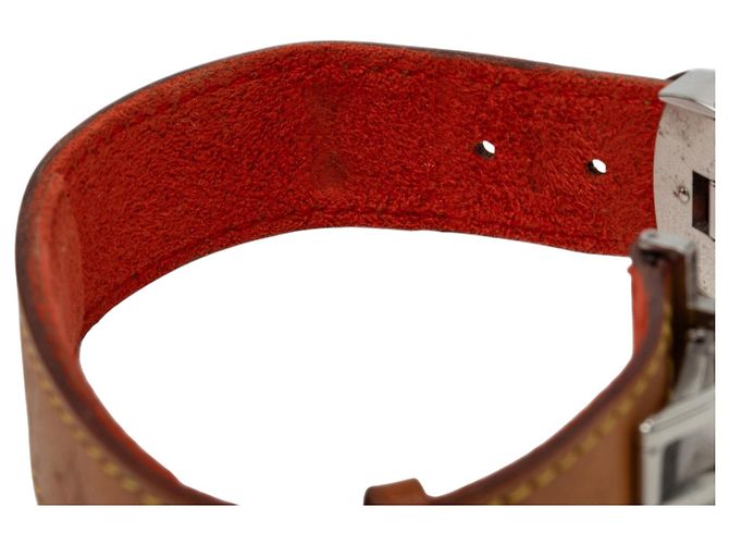 Bracciale dei desideri Louis Vuitton Monogram in Vachetta marrone - vista 6
