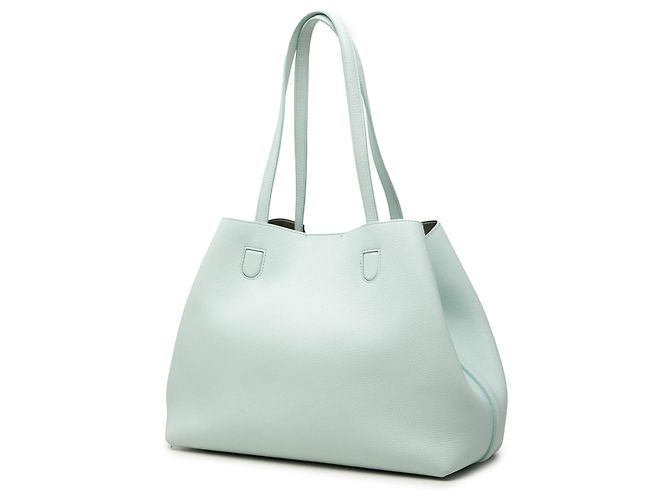Autre Marque Borsa Dior Blossom Medium in pelle di vitello verde - vista 2