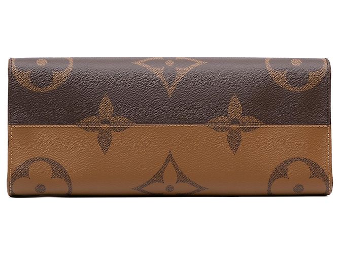 Louis Vuitton Monogram Reverse Giant OnTheGo MM Satchel Tasche Braun - Ansicht 3