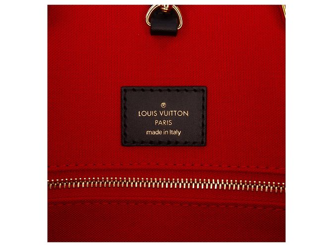 Louis Vuitton Monogram Reverse Giant OnTheGo MM Satchel Tasche Braun - Ansicht 5