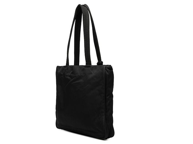 Tote Sacola Prada Tessuto Preta Preto - vista 2