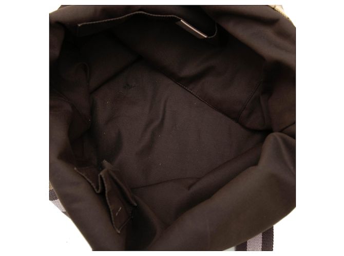 Bolso Tote Gucci GG Canvas Web Beige - vista 4