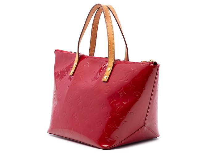 Bolso Louis Vuitton Monogram Vernis Bellevue PM rojo Roja - vista 2