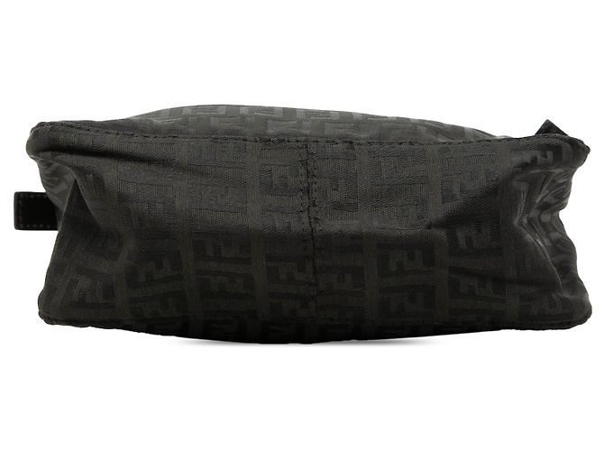 Borsa Fendi Zucchino Canvas nera Grigio - vista 3