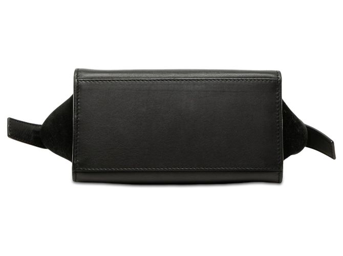 Autre Marque Borsa a tracolla Cabas in pelle monogram Saint Laurent Toy nera Nero - vista 3