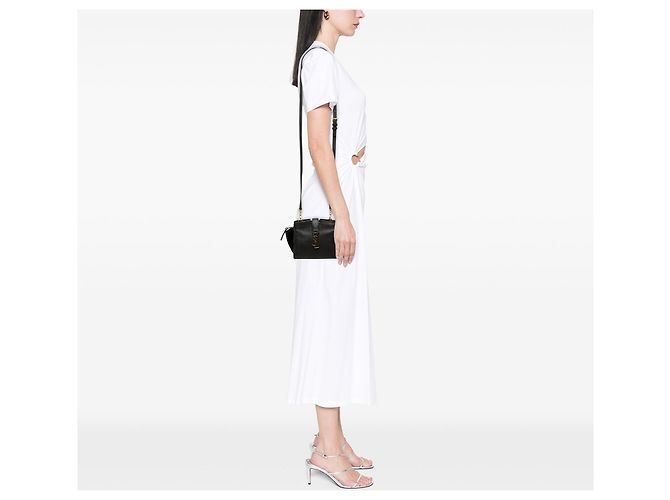 Autre Marque Borsa a tracolla Cabas in pelle monogram Saint Laurent Toy nera Nero - vista 6