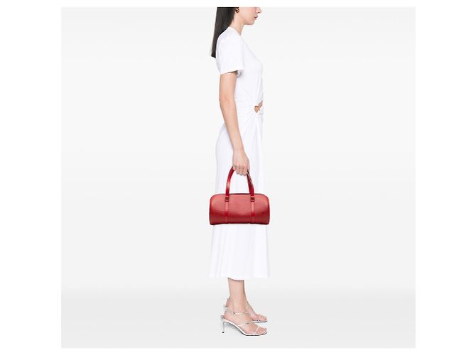 Borsa Louis Vuitton Epi Soufflot rossa Rosso - vista 6