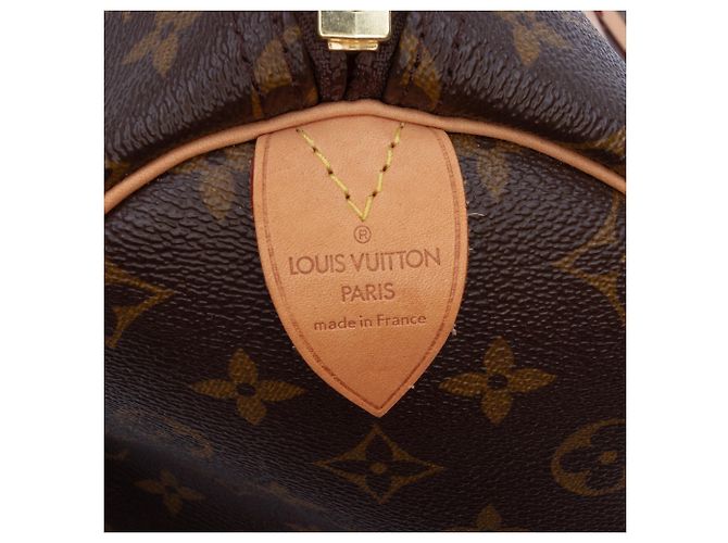 Mala de Viagem Louis Vuitton Monogram Keepall 55 Castanha Marrom - vista 5
