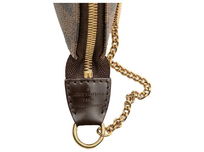 Louis Vuitton Damier Ebene Trunks and Bags Mini Pochette Accessoires Braun - Ansicht 6