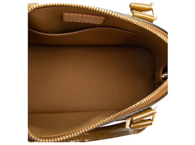 Louis Vuitton Monogram Vernis Alma BB Satchel Tasche Grün - Ansicht 4