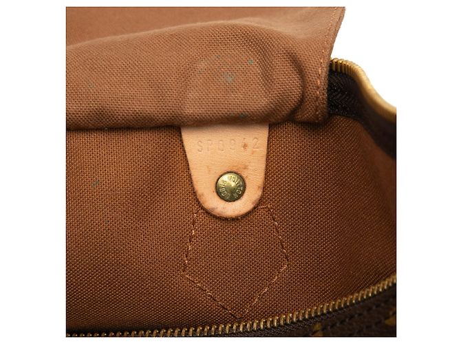 Bolso Boston Louis Vuitton Monogram Speedy 40 Marrón Castaño - vista 6