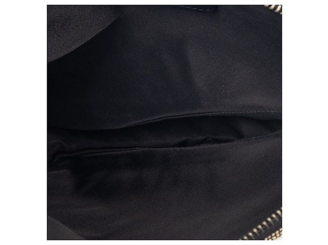 Autre Marque Dior Mini Diorissimo Canvas Saddle Pochette Schultertasche in Schwarz - Ansicht 4