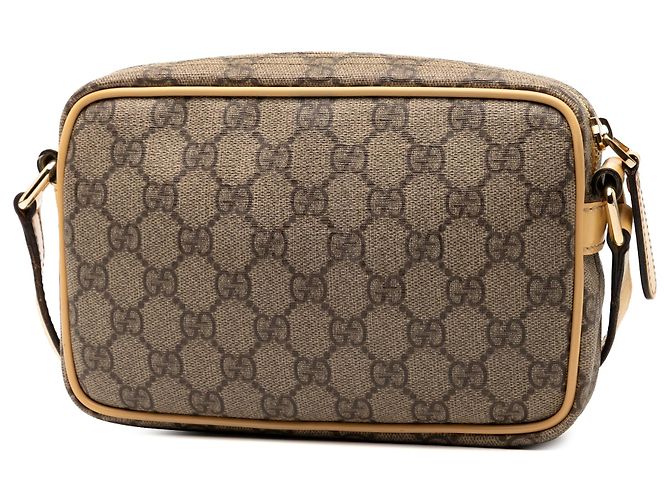 Borsa a tracolla Gucci GG Supreme marrone - vista 2