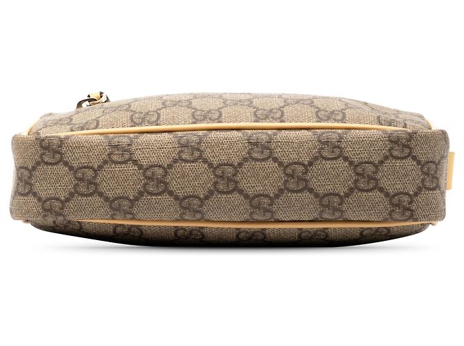 Borsa a tracolla Gucci GG Supreme marrone - vista 3