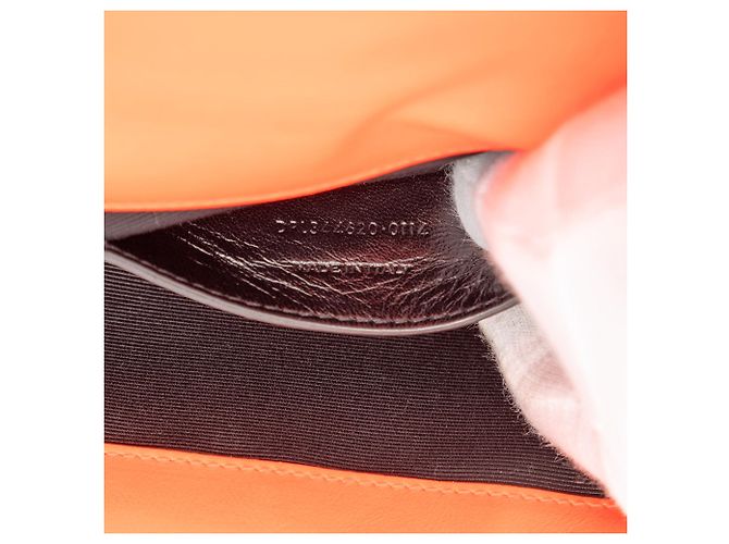 Autre Marque Borsa a tracolla Kate Small in pelle monogramma Orange Saint Laurent Arancione - vista 5