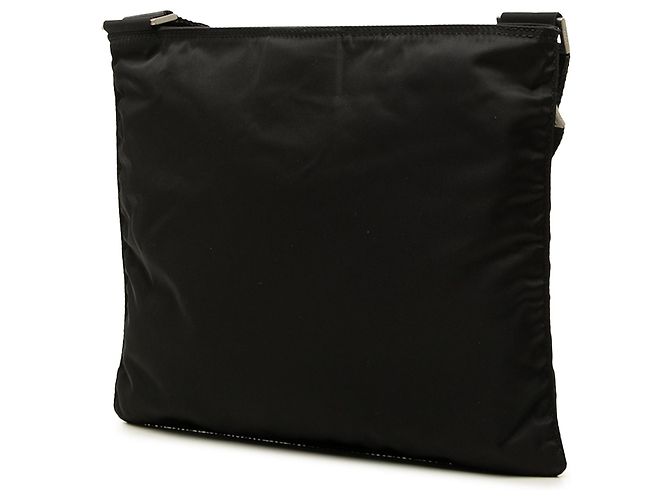 Prada Tessuto Crossbody-Tasche schwarz mit Reißverschluss - Ansicht 2