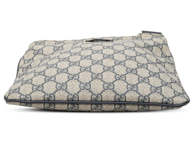 Borsa a tracolla Gucci GG Supreme Beige - vista 3
