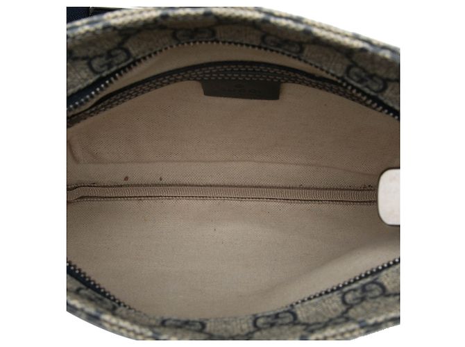 Borsa a tracolla Gucci GG Supreme Beige - vista 4