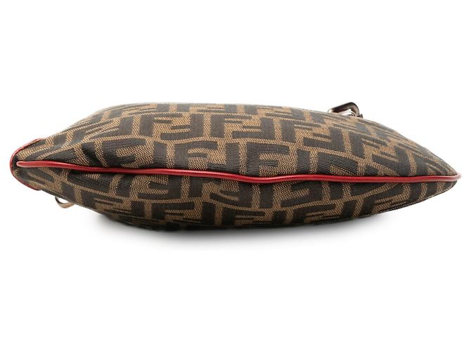 Fendi Zucca Canvas Oyster Hobo-Tasche braun - Ansicht 3