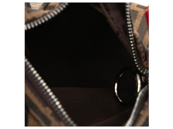 Fendi Zucca Canvas Oyster Hobo-Tasche braun - Ansicht 4