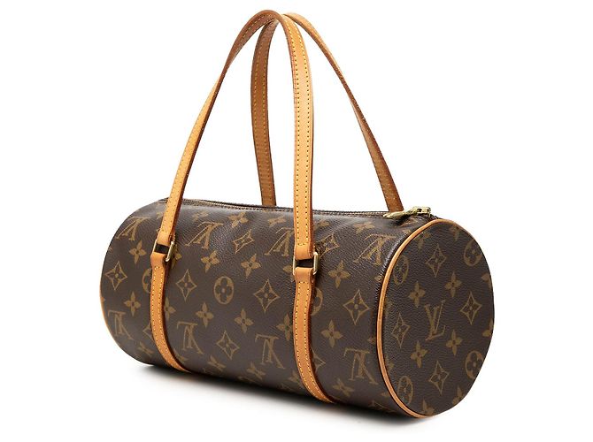 Sac à main Louis Vuitton Monogram Papillon 28 Marron - vue 2
