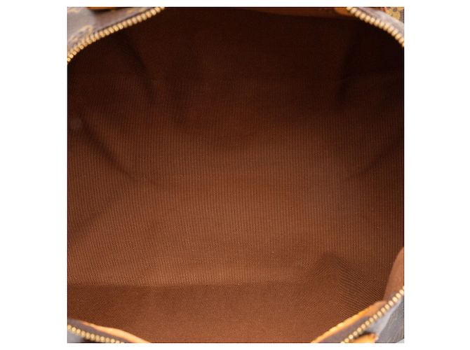 Borsa Boston Louis Vuitton Monogram Speedy 35 Marrone - vista 4