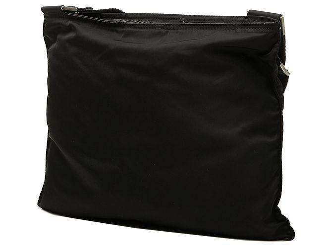 Prada Tessuto Crossbody-Tasche schwarz mit Reißverschluss - Ansicht 2