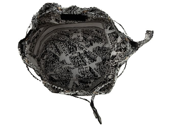 Autre Marque DiorTravel Plan de Paris Beuteltasche aus technischem Stoff in Schwarz Dior - Ansicht 4