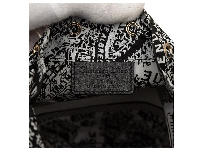 Autre Marque DiorTravel Plan de Paris Beuteltasche aus technischem Stoff in Schwarz Dior - Ansicht 5