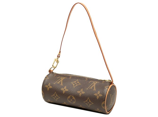 Borsa a mano Louis Vuitton Monogram Papillon Pochette Marrone - vista 2