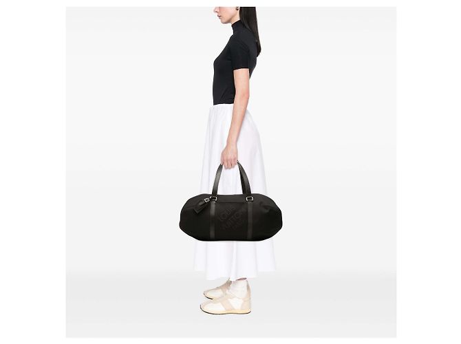 Louis Vuitton Damier Geant Attaquant Reisetasche Schwarz - Ansicht 6