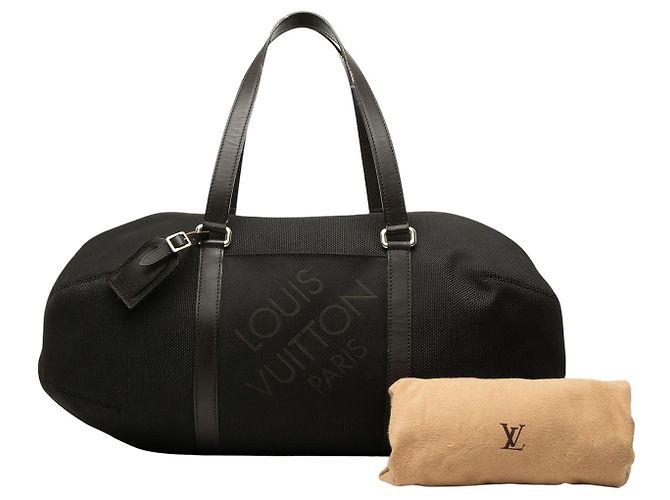 Louis Vuitton Damier Geant Attaquant Reisetasche Schwarz - Ansicht 7