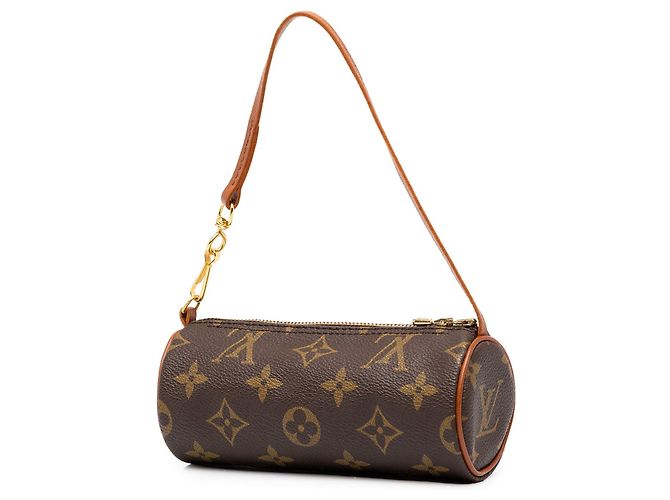 Sac à main Louis Vuitton Monogram Papillon Pochette Marron - vue 2