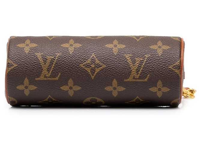 Sac à main Louis Vuitton Monogram Papillon Pochette Marron - vue 3