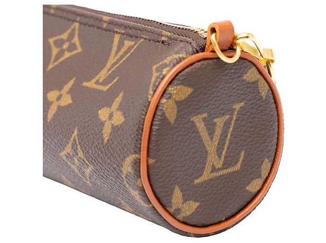 Sac à main Louis Vuitton Monogram Papillon Pochette Marron - vue 5