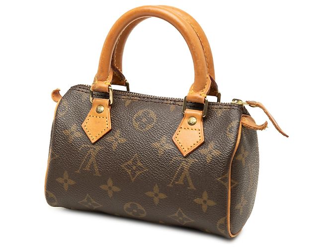 Bolsa Nano Speedy Monogram Louis Vuitton Castanha Marrom - vista 2