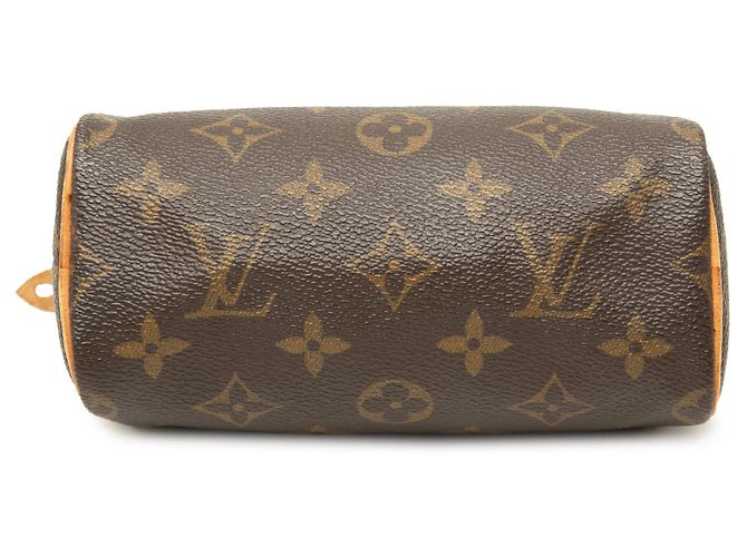 Bolsa Nano Speedy Monogram Louis Vuitton Castanha Marrom - vista 3