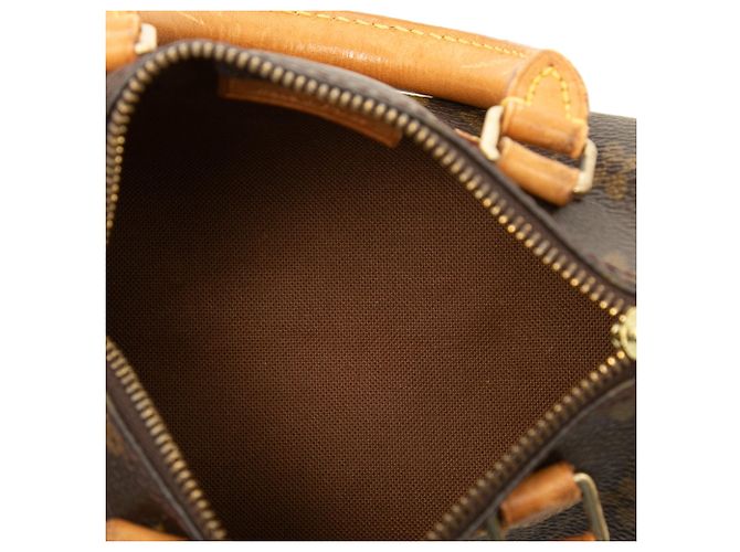 Bolsa Nano Speedy Monogram Louis Vuitton Castanha Marrom - vista 4