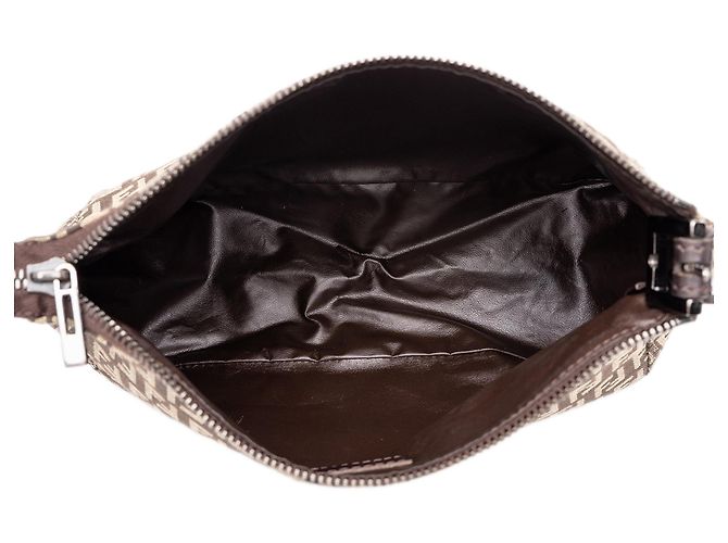 Fendi Zucchino Canvas Handtasche braun - Ansicht 4