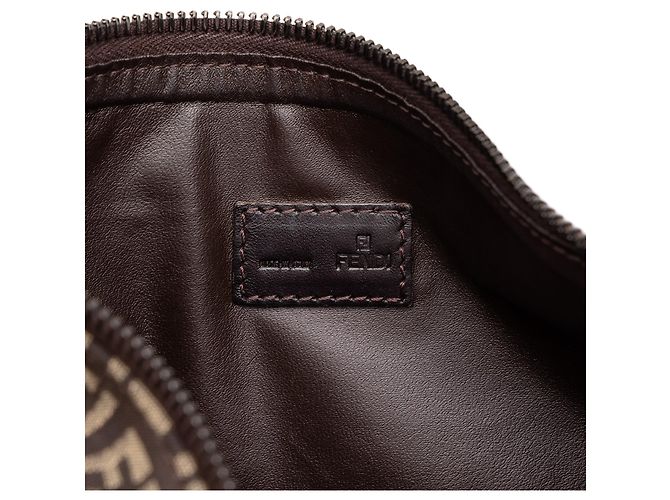 Fendi Zucchino Canvas Handtasche braun - Ansicht 5